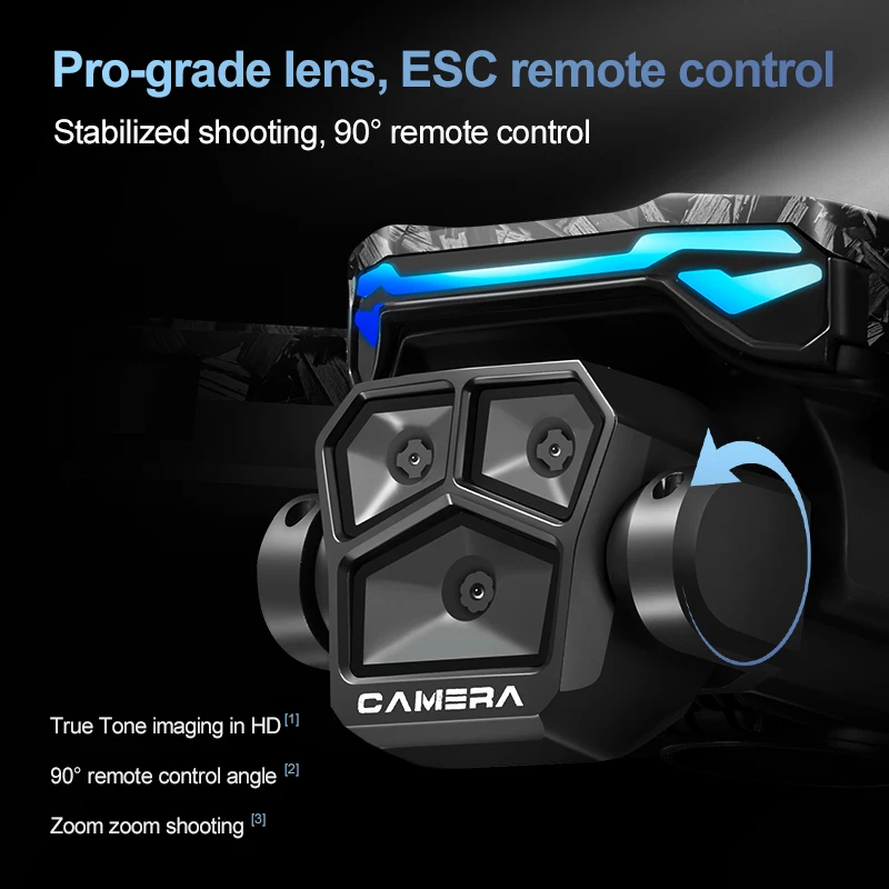 Xiaomi D13 Drone GPS 8K Tiga K - Drone Kit With Camera ulasan dan harga