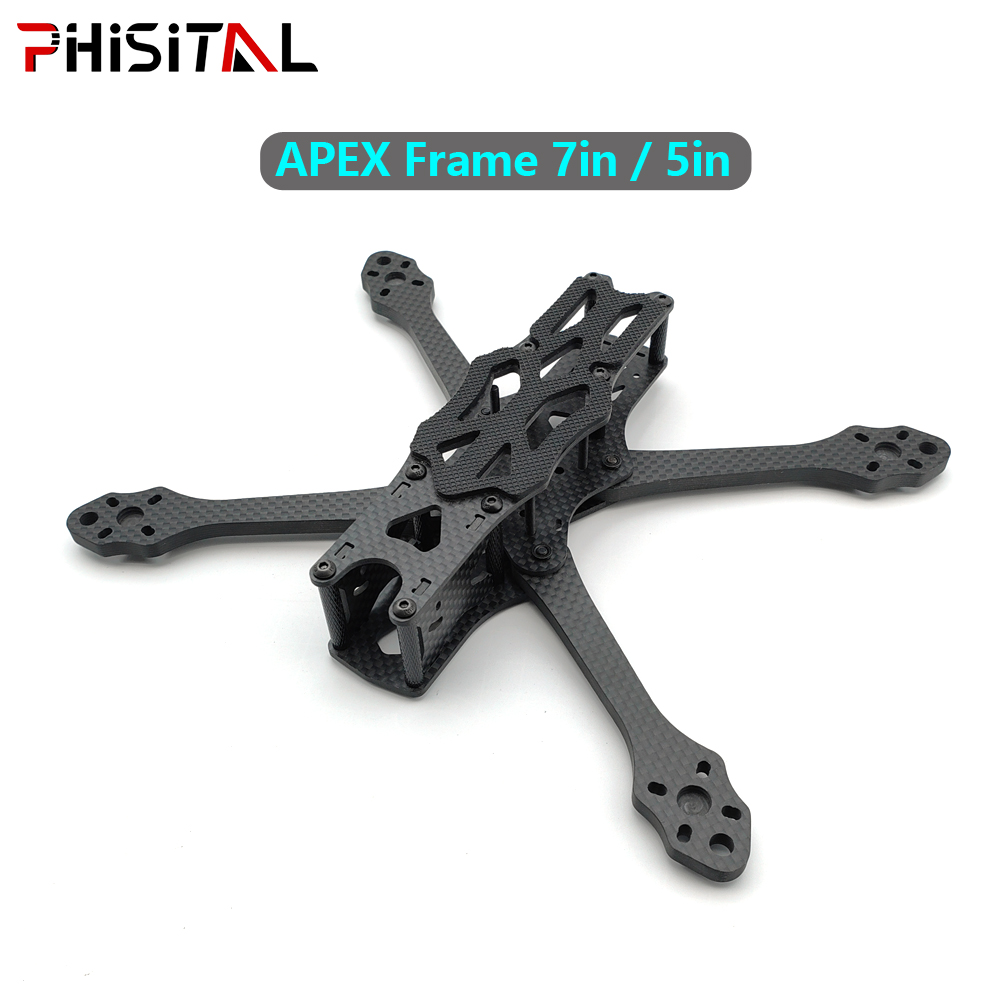 APEX frame 7 inci/6 inci/5 inc - Drone Kit Racing ulasan dan harga