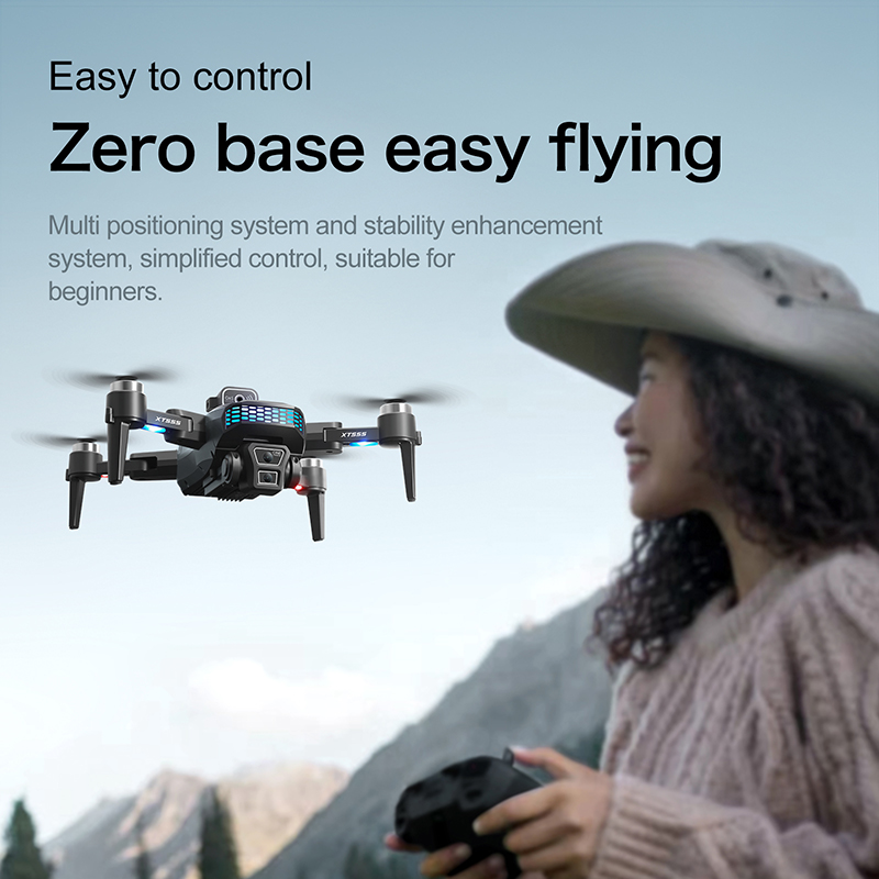 Drone RC XT555 GPS Baru Profes - Drone Kit With Camera ulasan dan harga