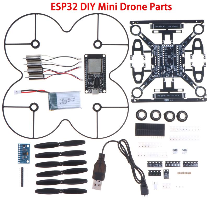 Kit Drone Mini Open‑Source ESP - Drone Kit Octocopter ulasan dan harga